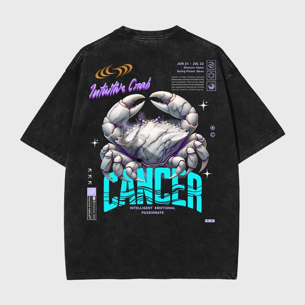 CANCER Premium Vintage Tee Shirt