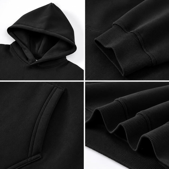 ARMOR OF GOD Premium Black Oversized Hoodies – Gotersi