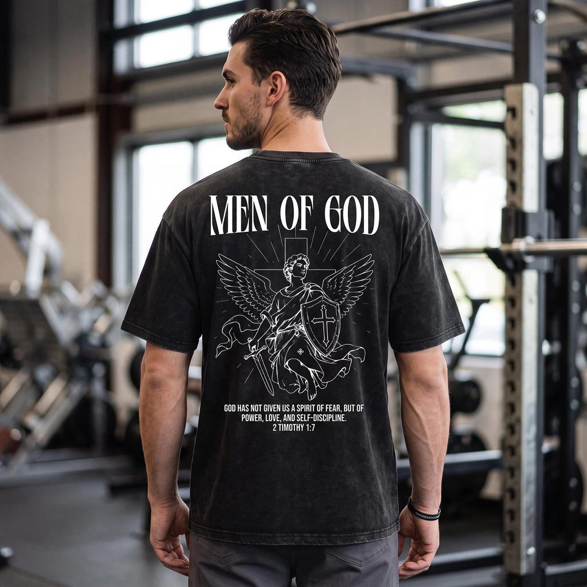 MEN OF GOD Premium Vintage Tee Shirts