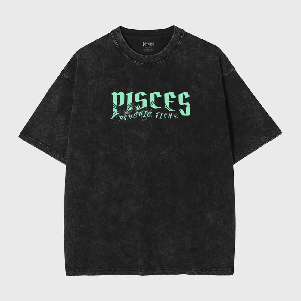 PISCES Premium Vintage Tee Shirt