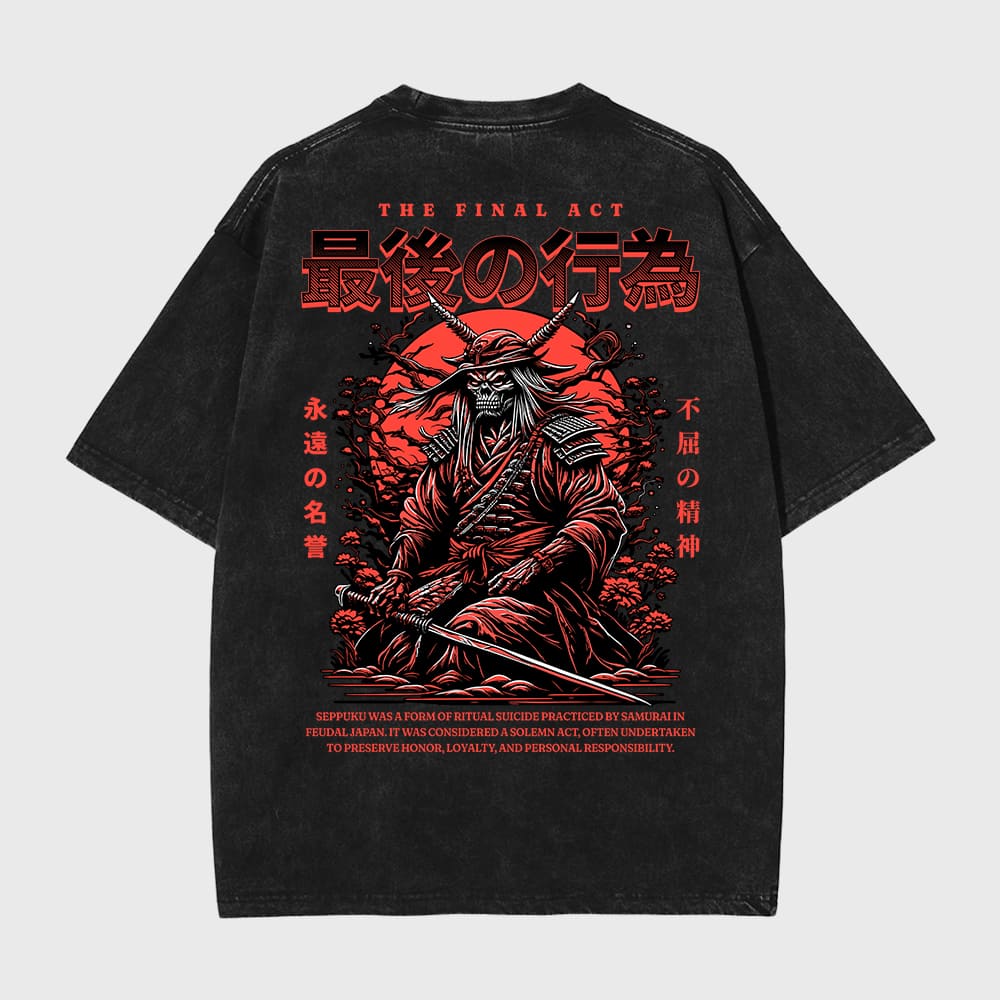 THE FINAL SAMURAI Premium Vintage Tee Shirt